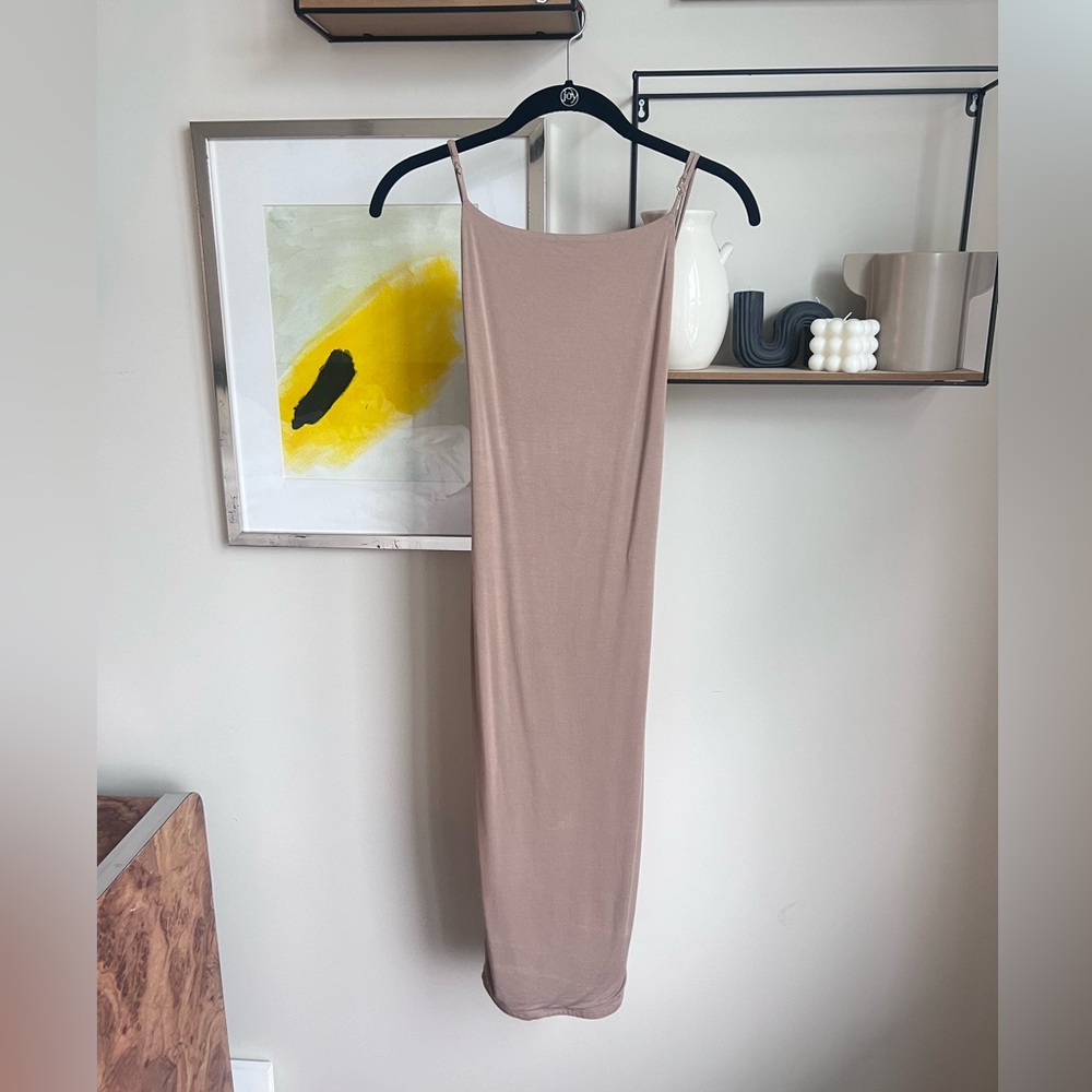 Naked Wardrobe Strappy Midi Dress